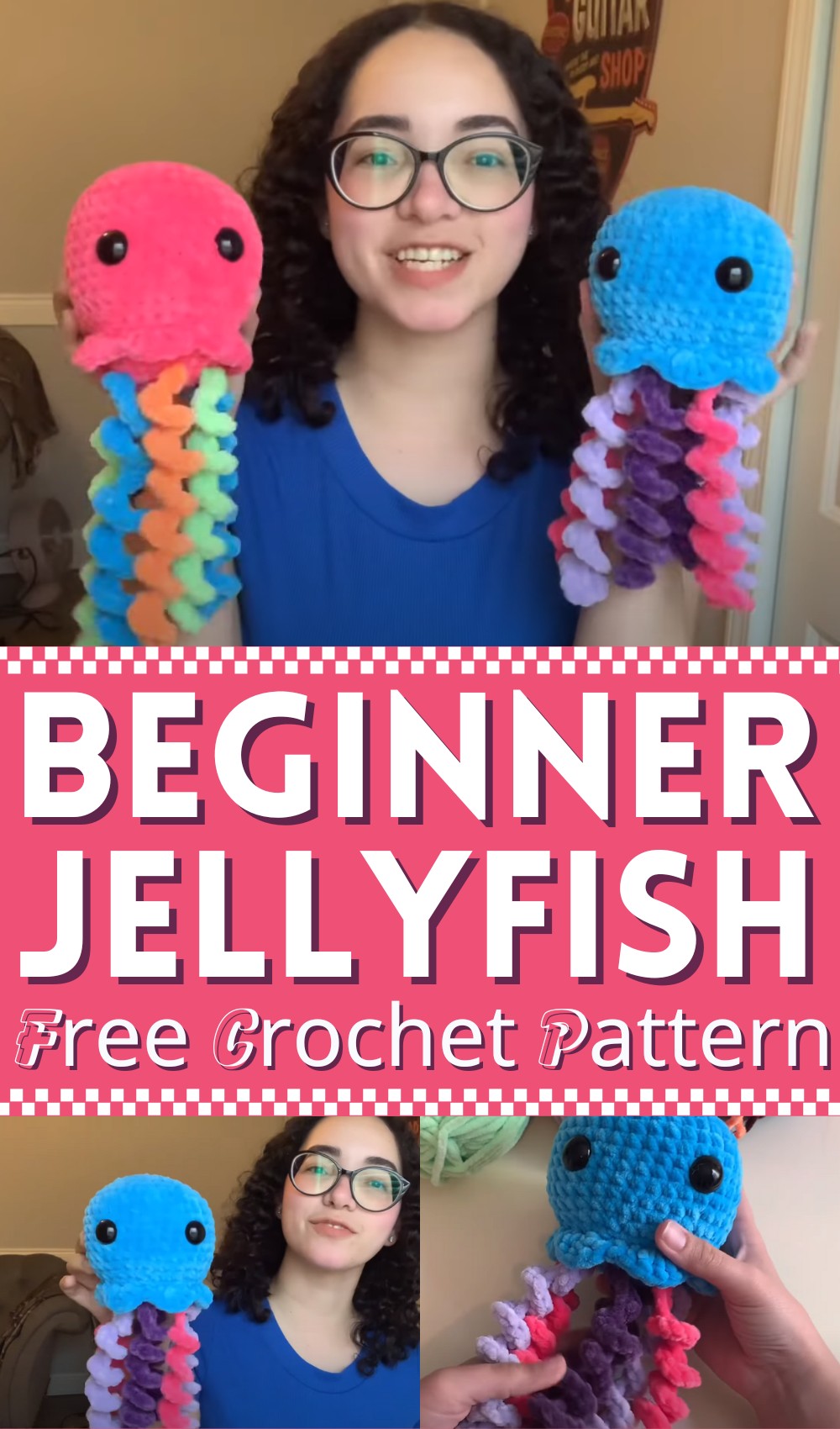 Beginner Crochet Jellyfish