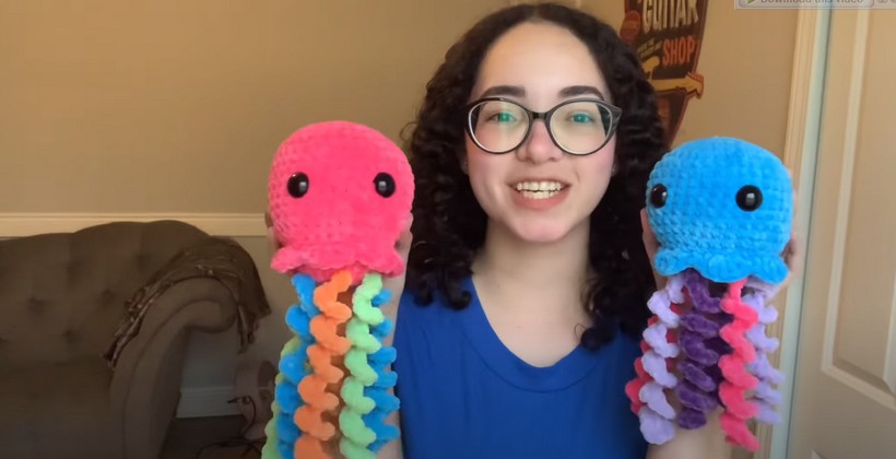 Beginner Crochet Jellyfish