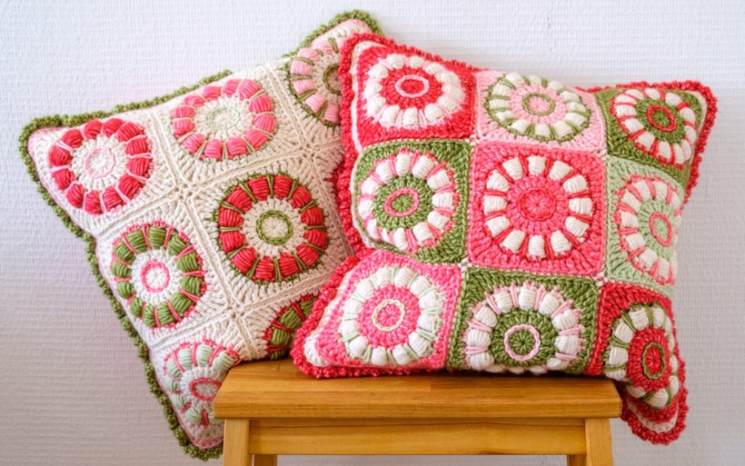 Caterpillar Cushion Crochet Pattern