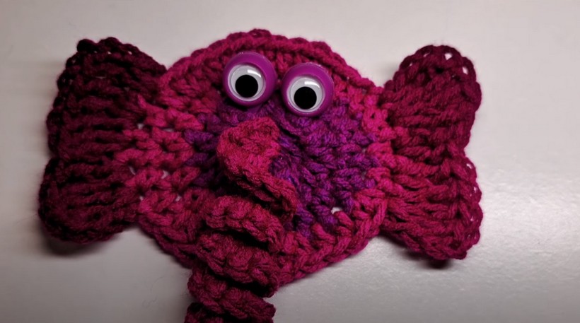 Crochet A Googly Eyed Elephant