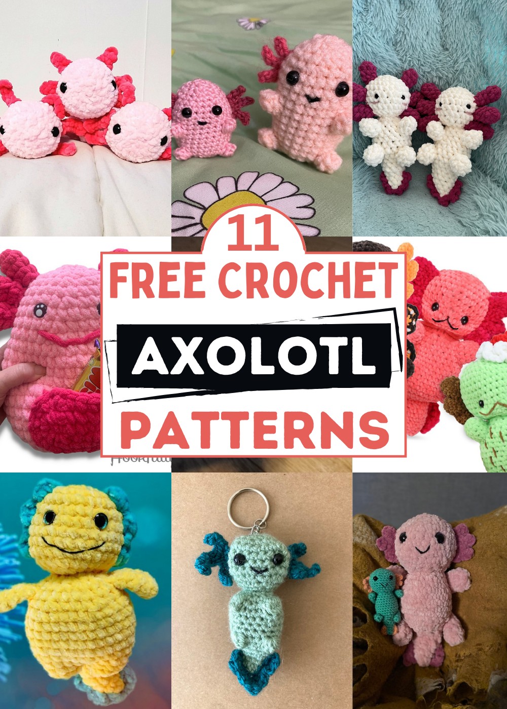 Crochet Axolotl Patterns