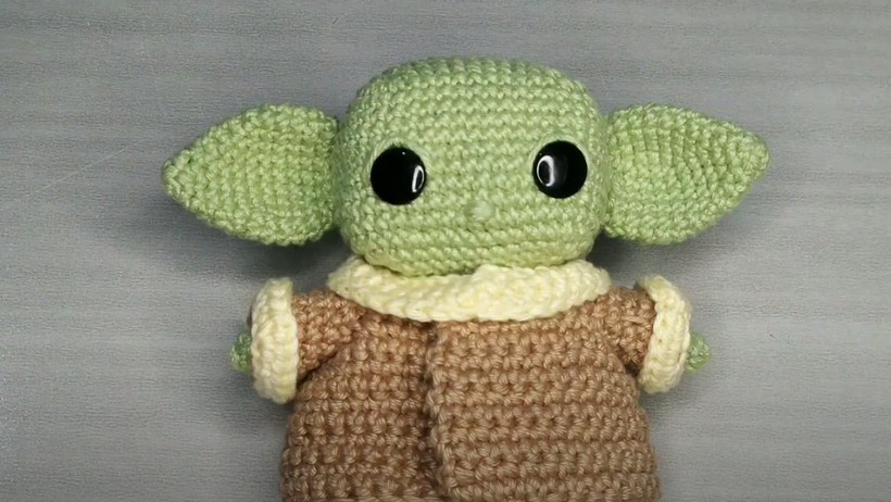 Crochet Baby Yoda Pattern Free
