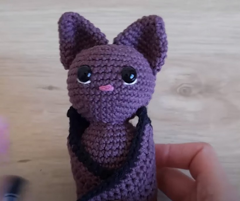Crochet Bat Step By Step