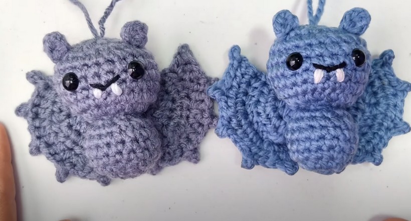 Crochet Bats Pattern Free