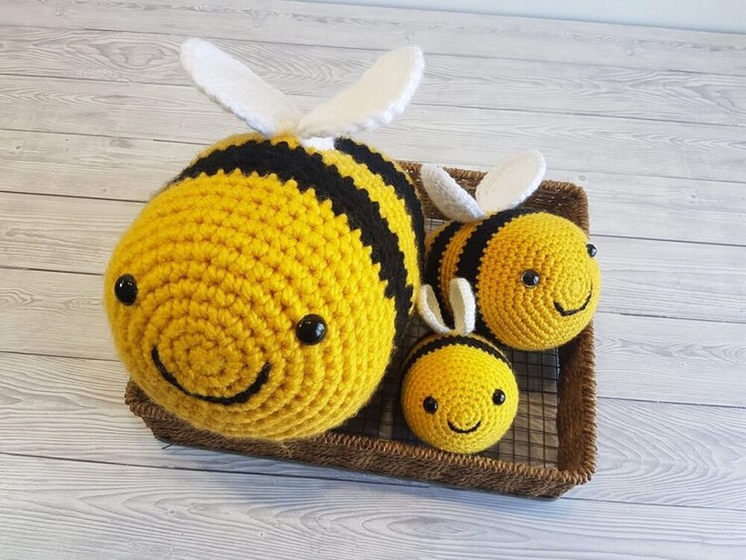 Crochet Bee Tiktok