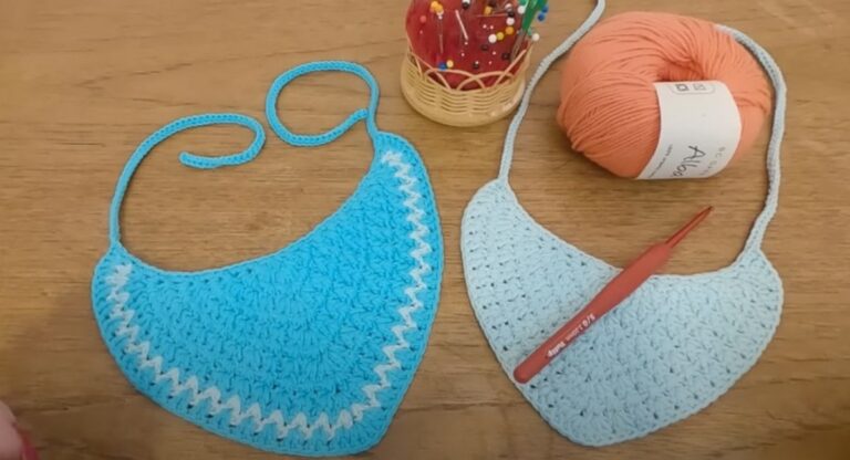 16 Easy Crochet Bib Patterns For Newborn Cleanliness!