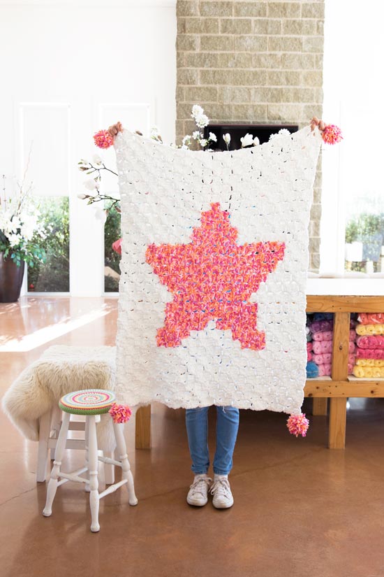 Crochet C2C Star Blanket