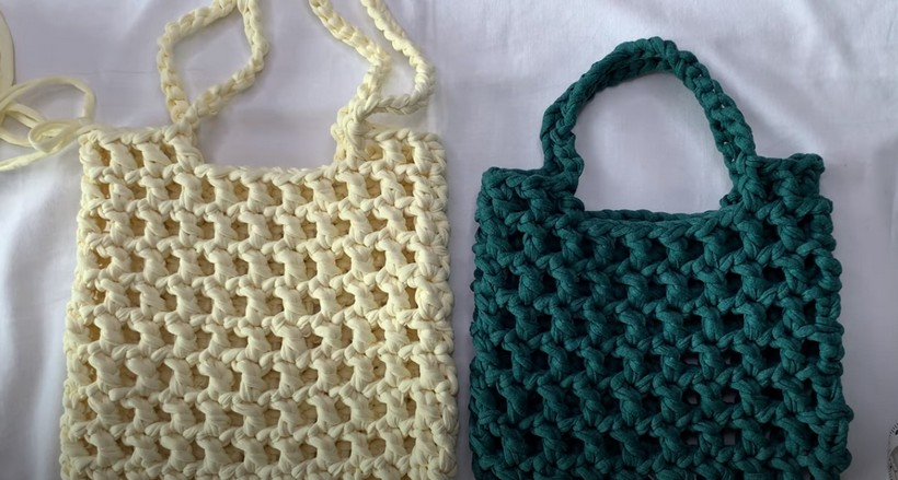 Crochet Chunky Net Bag