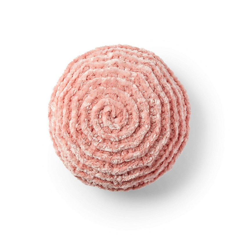 Crochet Corkscrew Cushion Pattern