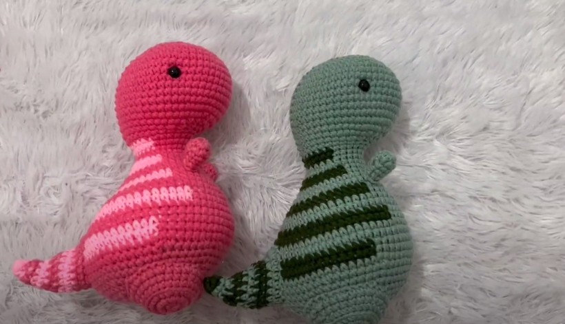 Crochet Dinosaur Pattern Free