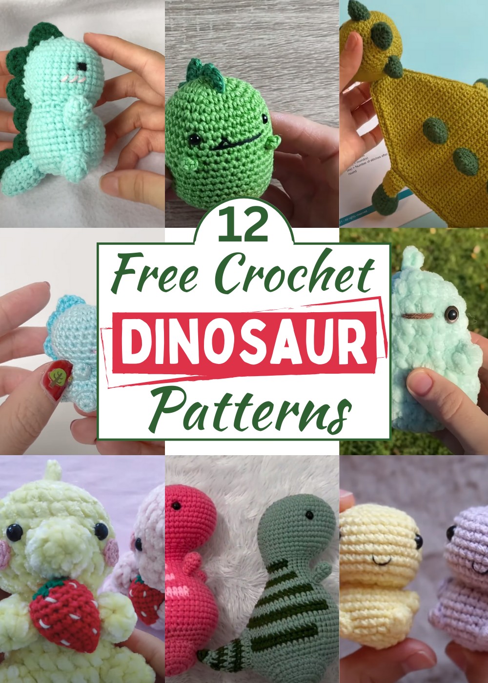 Crochet Dinosaur Patterns