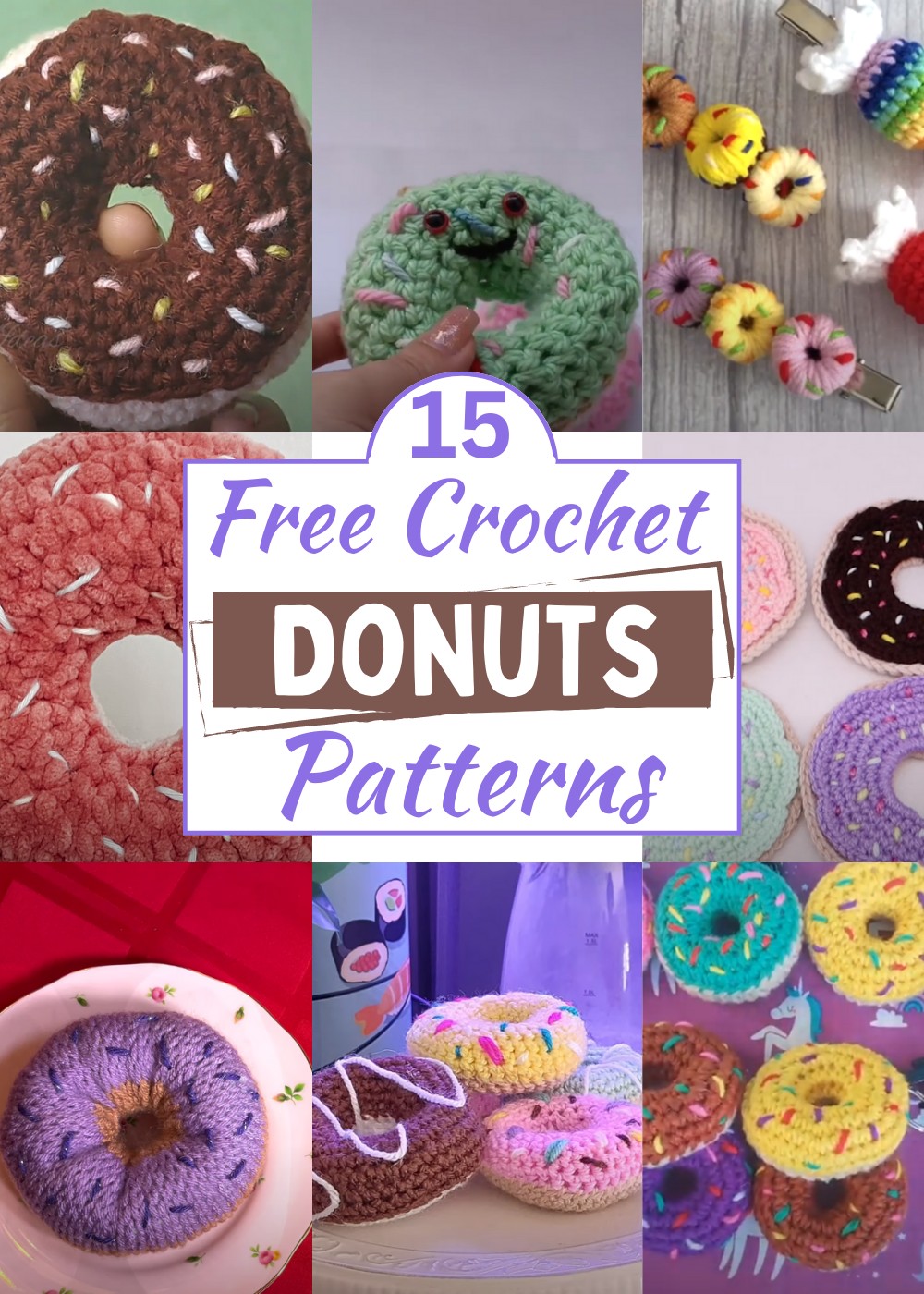 Crochet Donuts Patterns