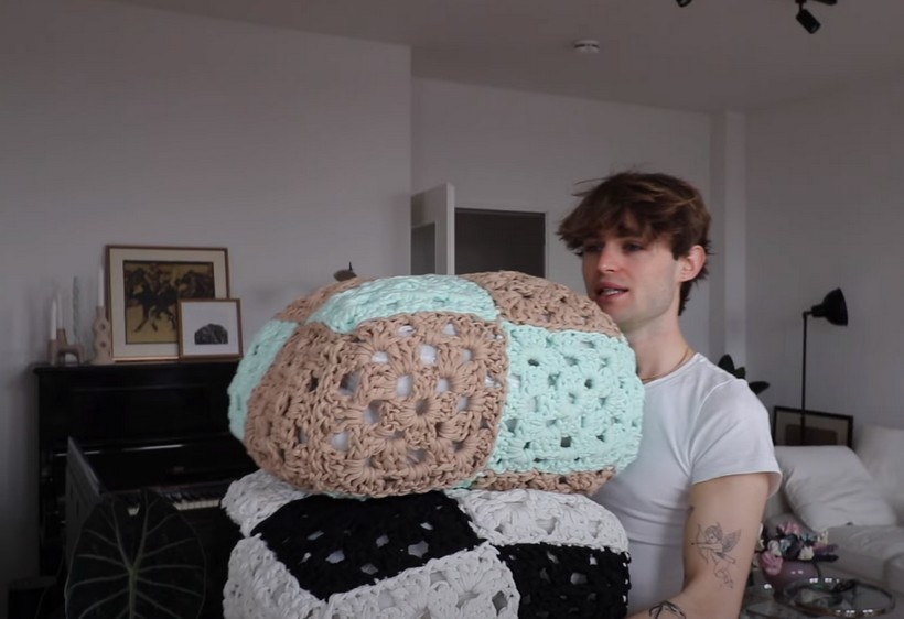 Crochet Floor Pillows