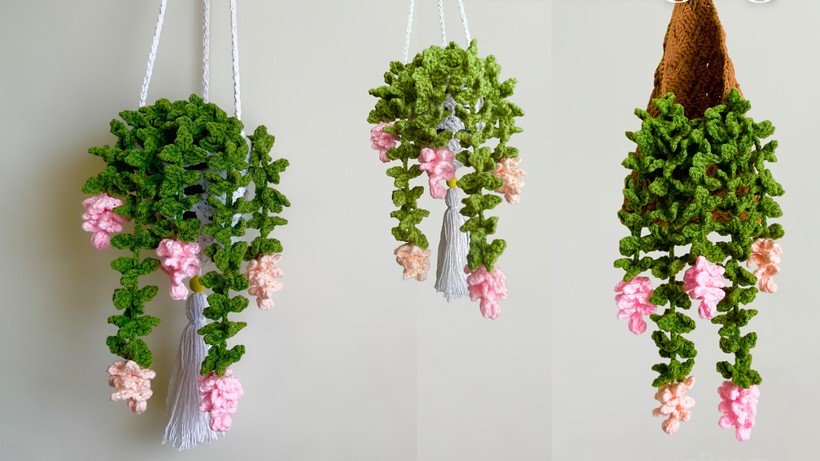 Crochet Flower Vines