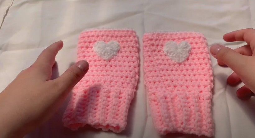 Crochet Hand Warmers Fingerless Gloves