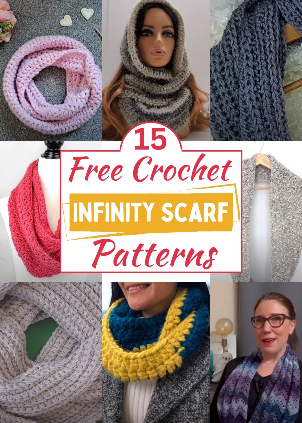 Crochet Infinity Scarf Patterns