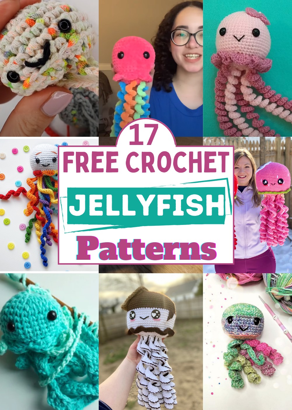 Crochet Jellyfish Patterns