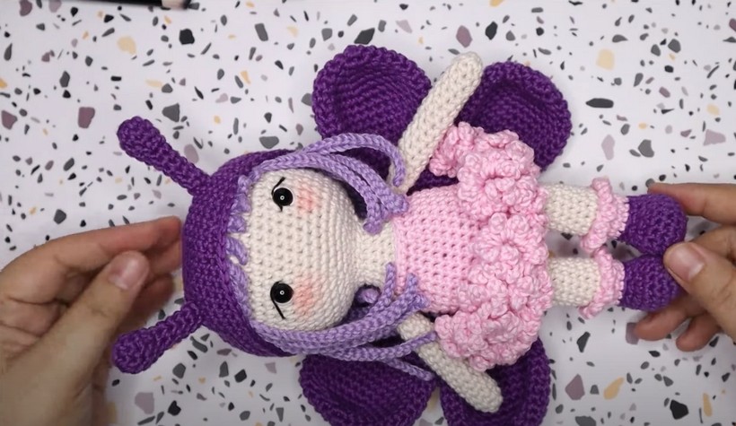 Crochet Kimmy The Butterfly
