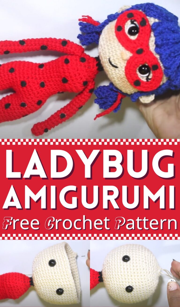 13 Crochet Ladybug Patterns For Amigurumi Fans - Red Agape Blog