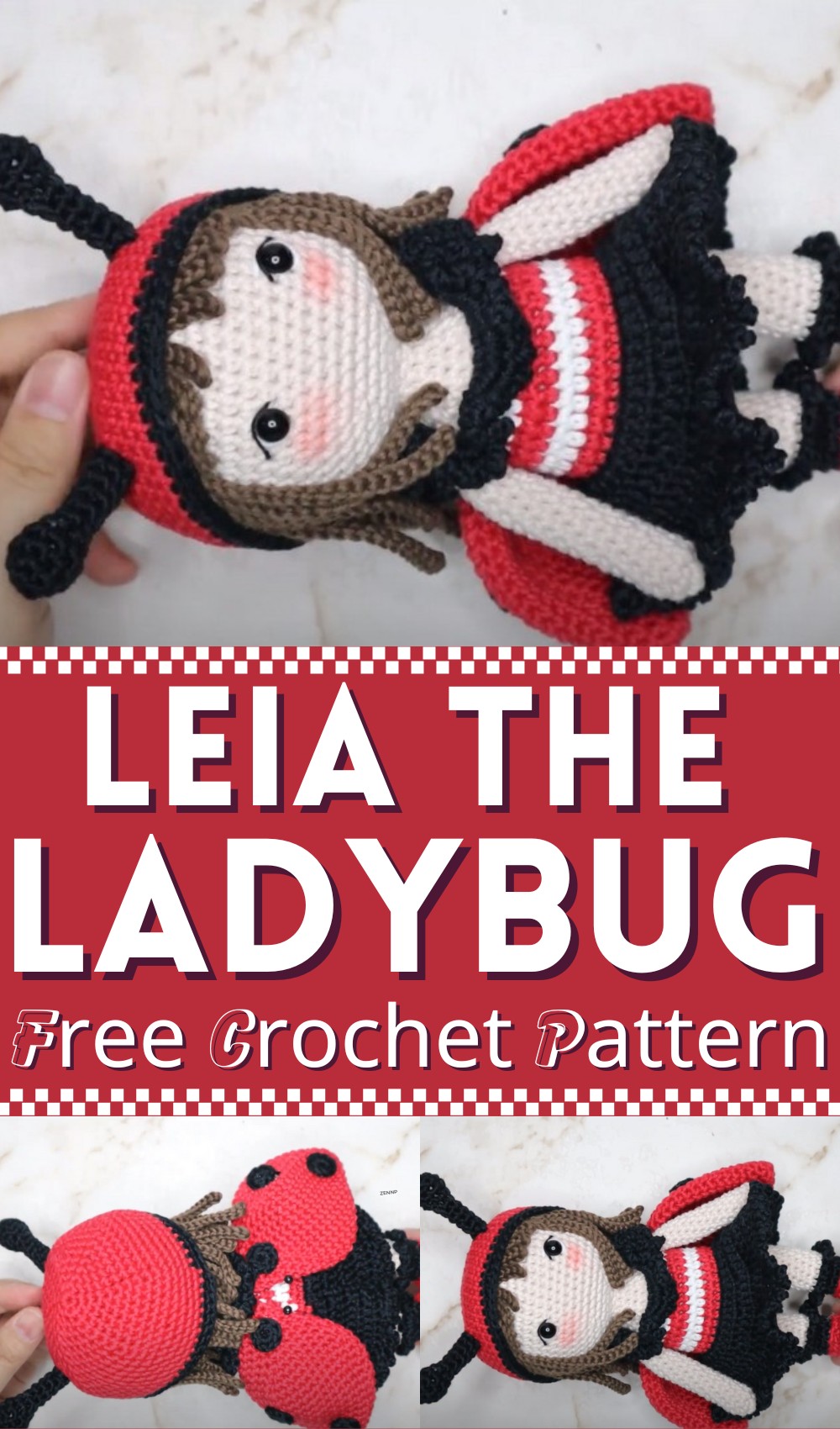 Crochet Leia The Ladybug