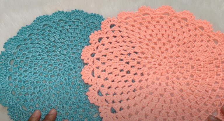 15 Crochet Placemat & Table Mat Patterns + Tutorials!