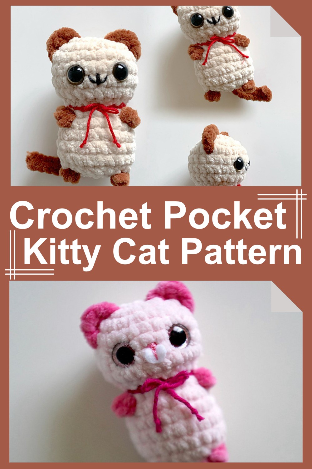 Crochet Pocket Kitty Cat Pattern