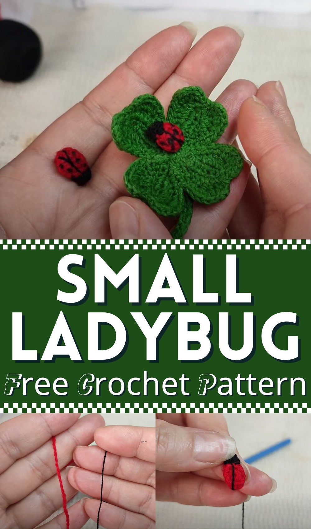 Crochet Small Ladybug