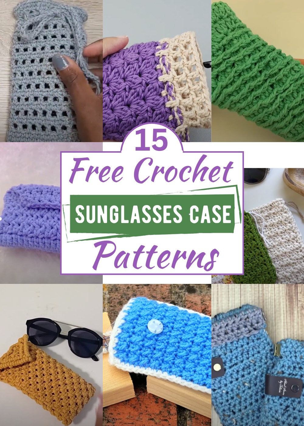 Crochet Sunglasses Case Patterns