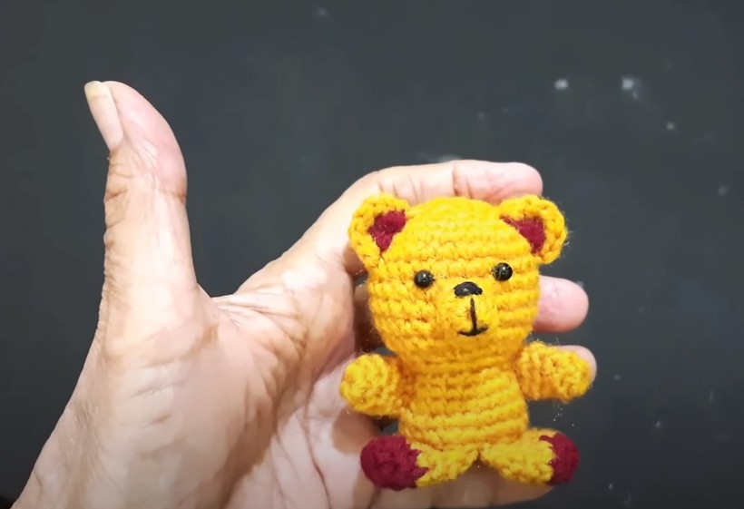 Crochet Teddy Bear Amigurumi Toy