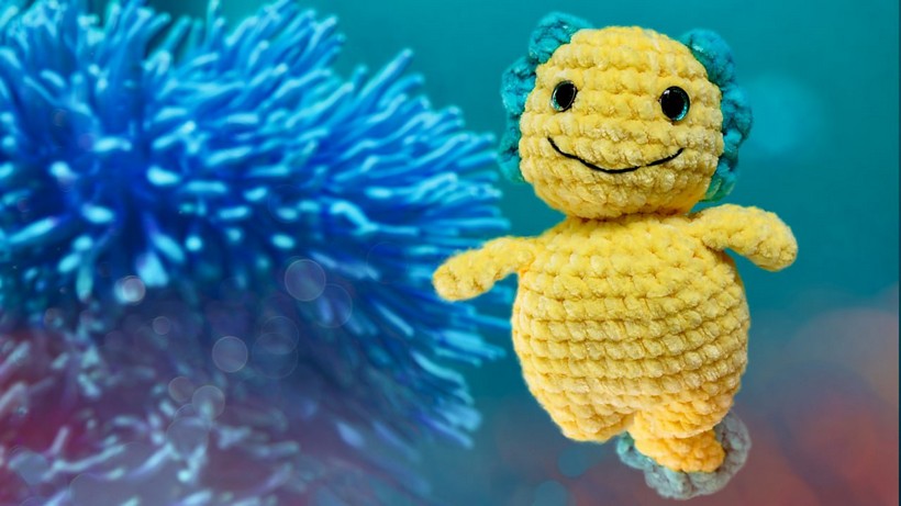 Cute Crochet Axolotl