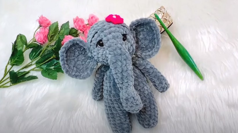 Cute Elephant Crochet Pattern