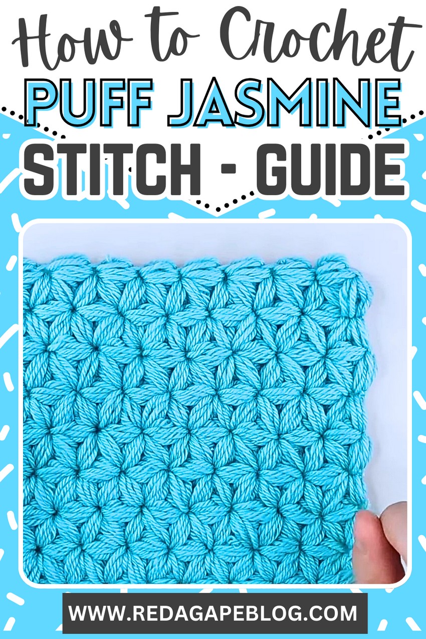  Daisy Puff (Jasmine Stitch) Blanket