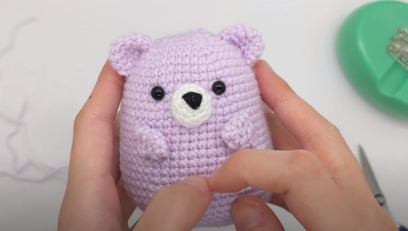 Easy Beginner Crochet Teddy Bear