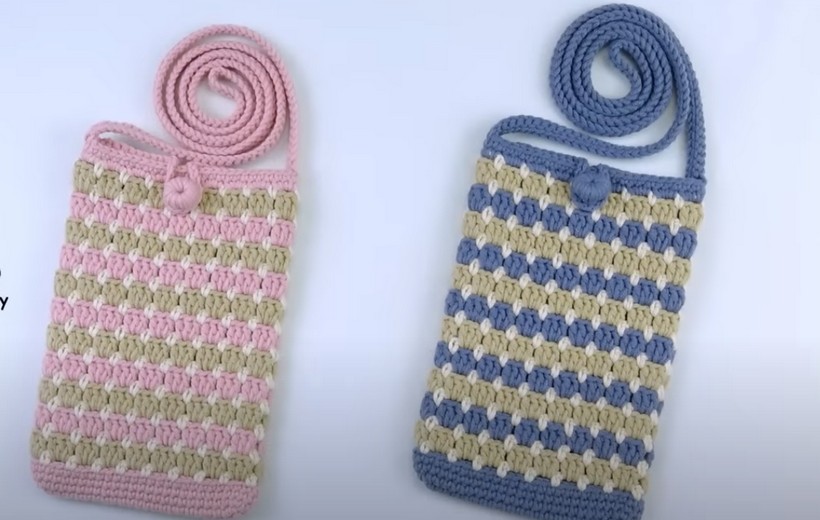 Easy Crochet Phone Bag Pattern