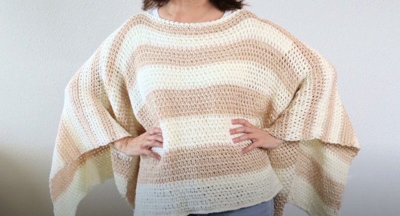 Easy Crochet Poncho