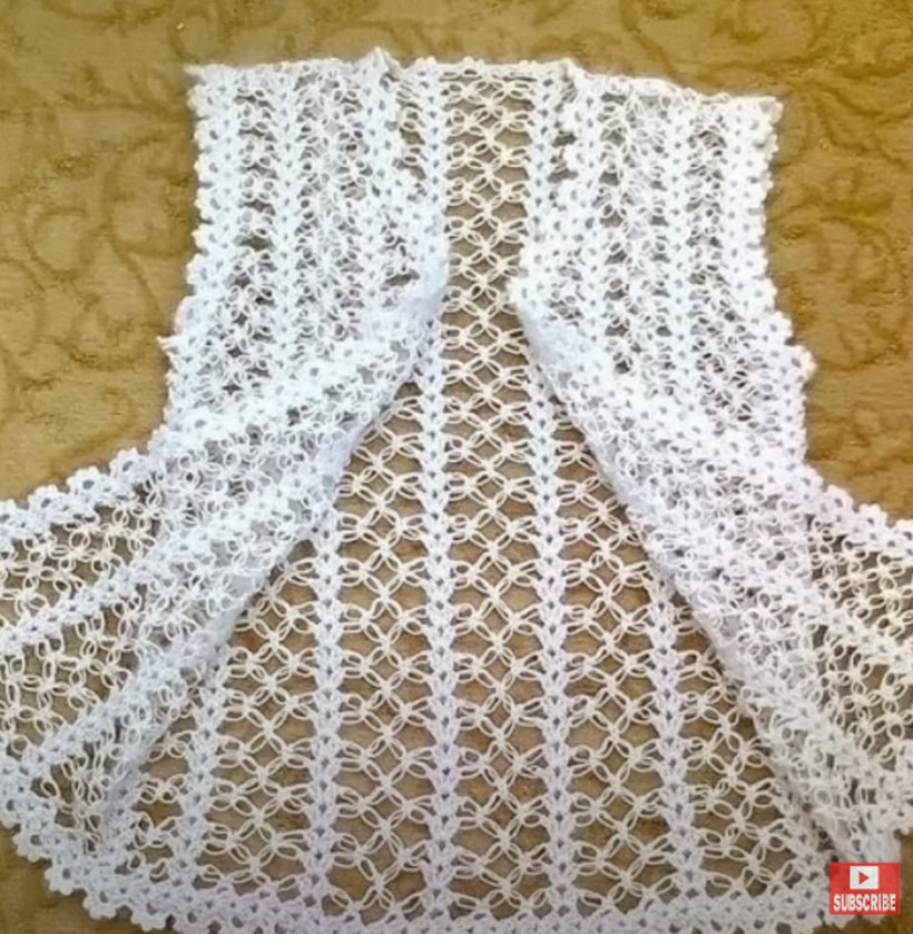 Easy Crochet Women Vest Pattern 