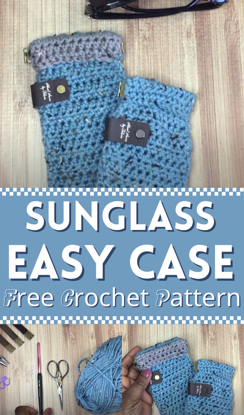 Free Crochet Sunglass Case