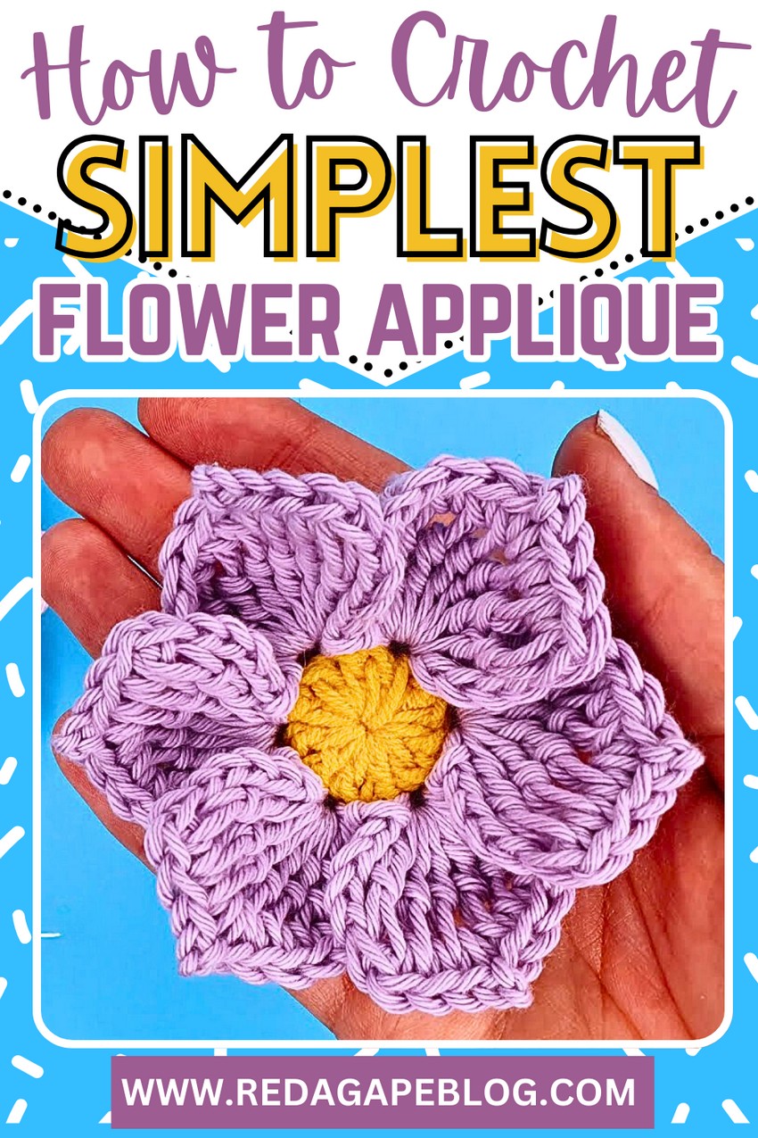  How To Crochet A Simple Flower