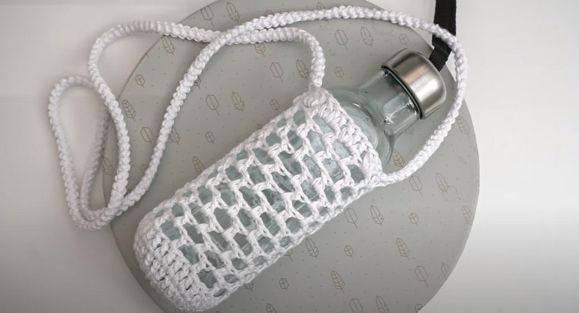 How To Crochet Water Bottle Holder