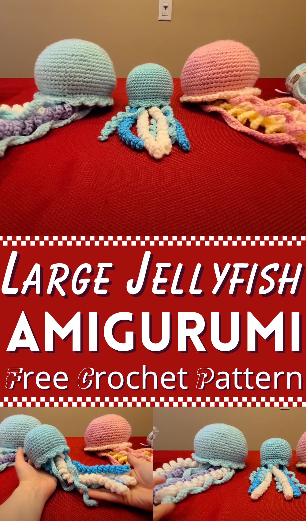 Large Jellyfish Pattern Free