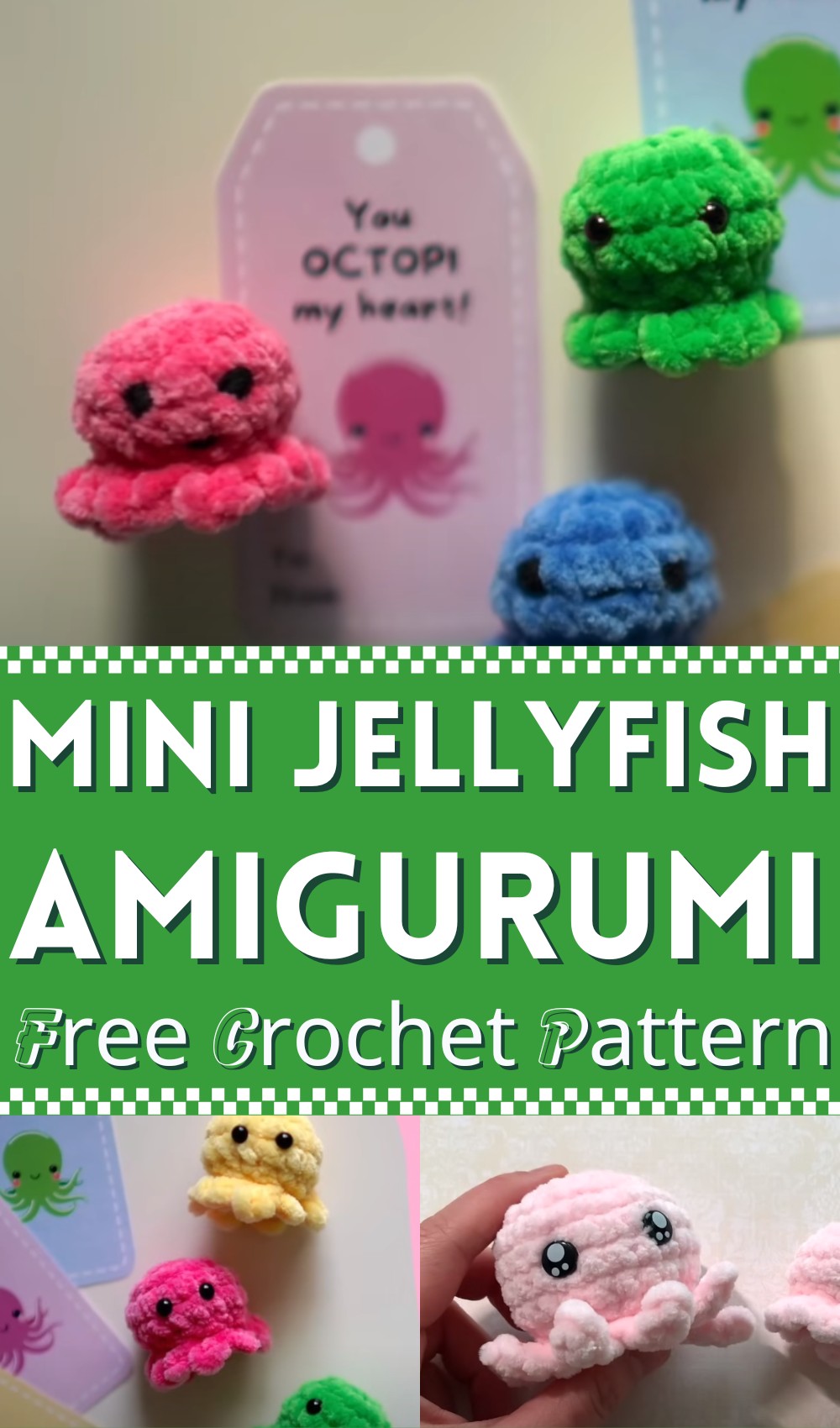 Mini Jellyfish Crochet Pattern Free