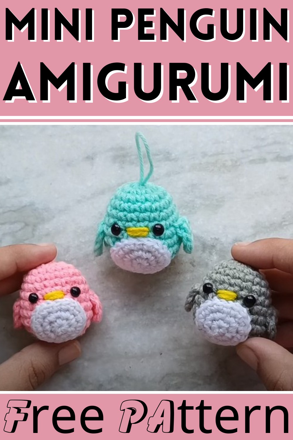 Mini Penguin Amigurumi