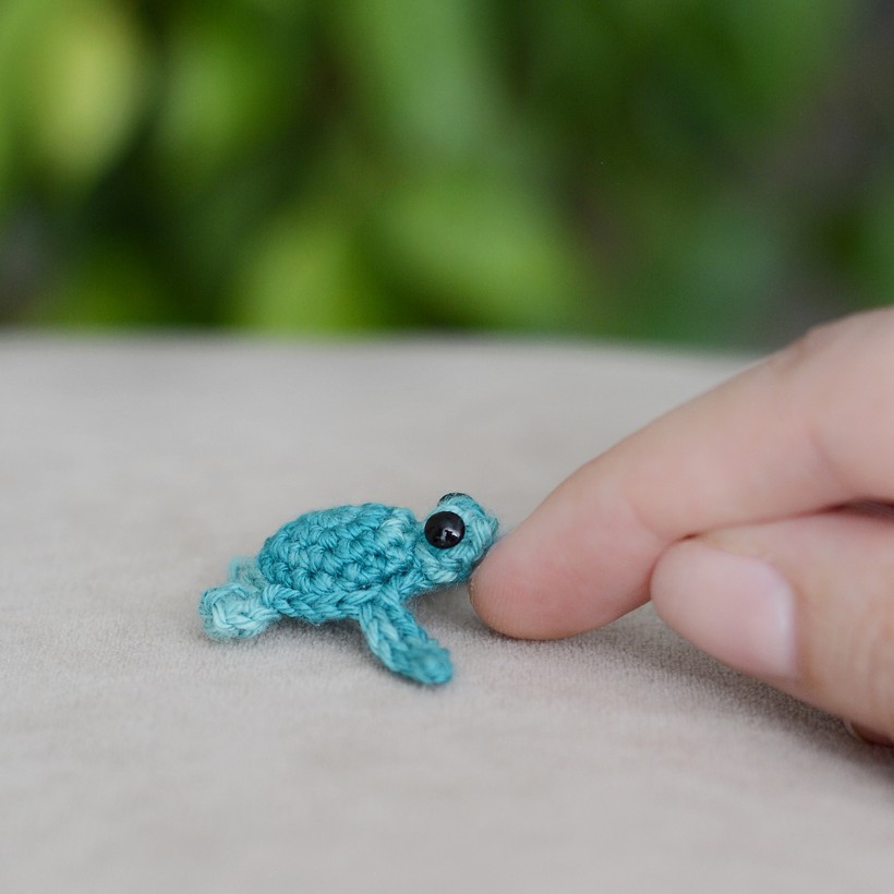 Mini Turtle Free Crochet Turtle Pattern