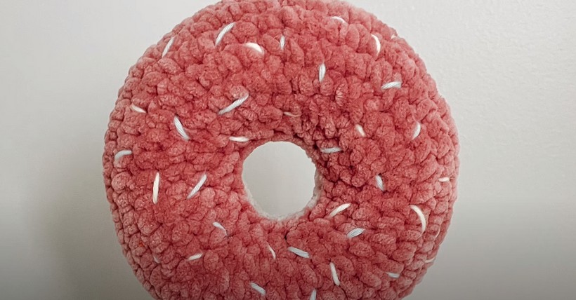 Quick And Easy Crochet Donut