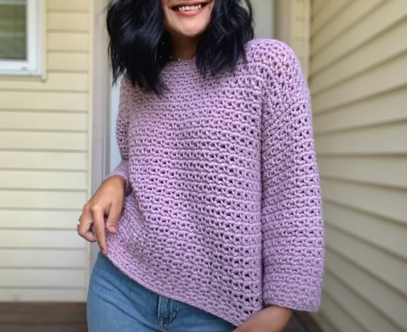 Simple Crochet Sweater