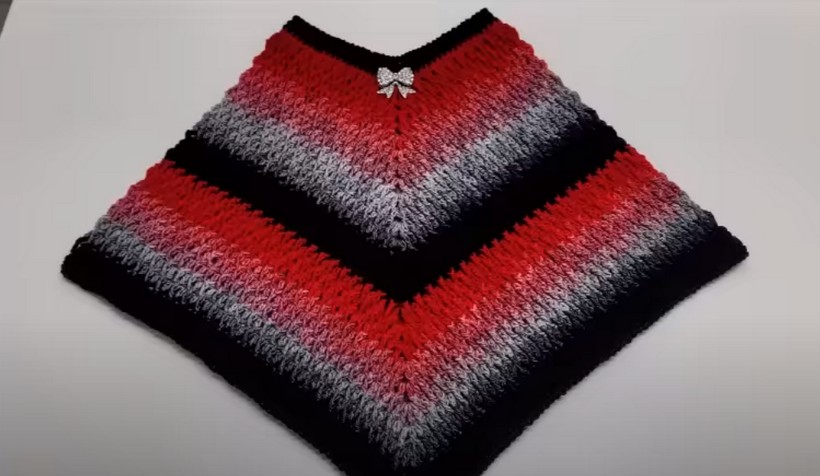 Super Cute Crochet Poncho