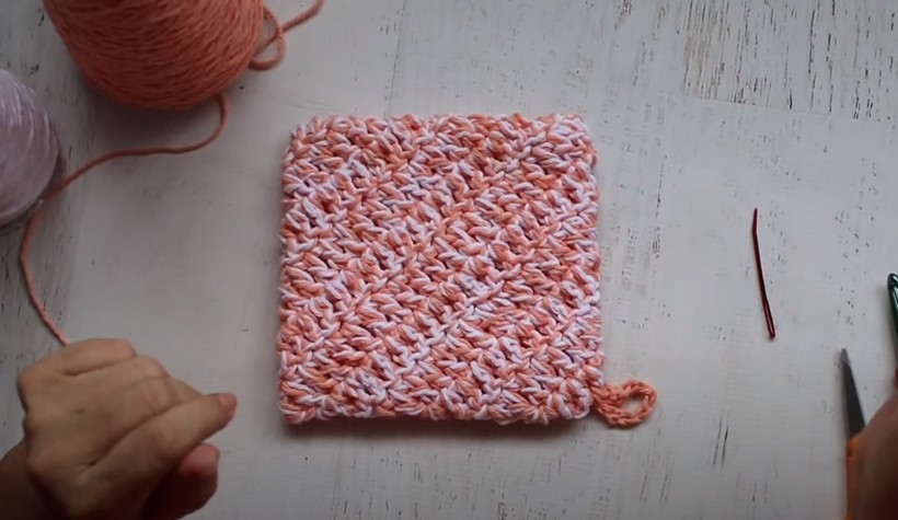 Super Easy Crochet Pot Holder