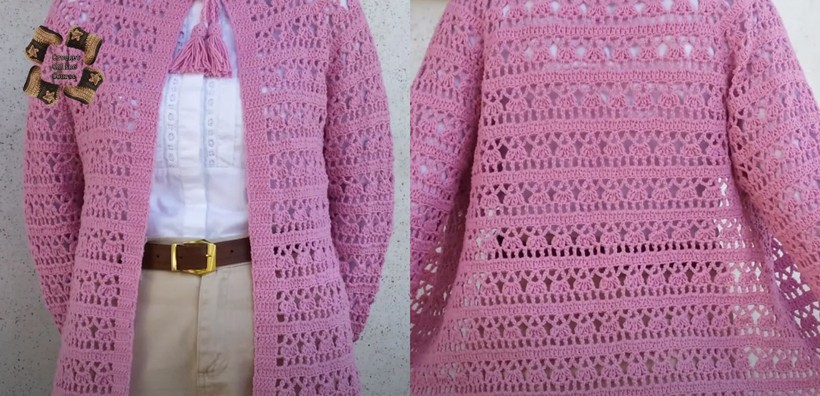 Super Easy Crochet Women Sweater