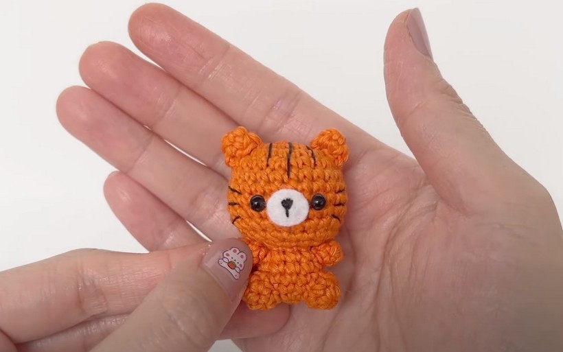 Tiny Tiger Amigurumi Crochet