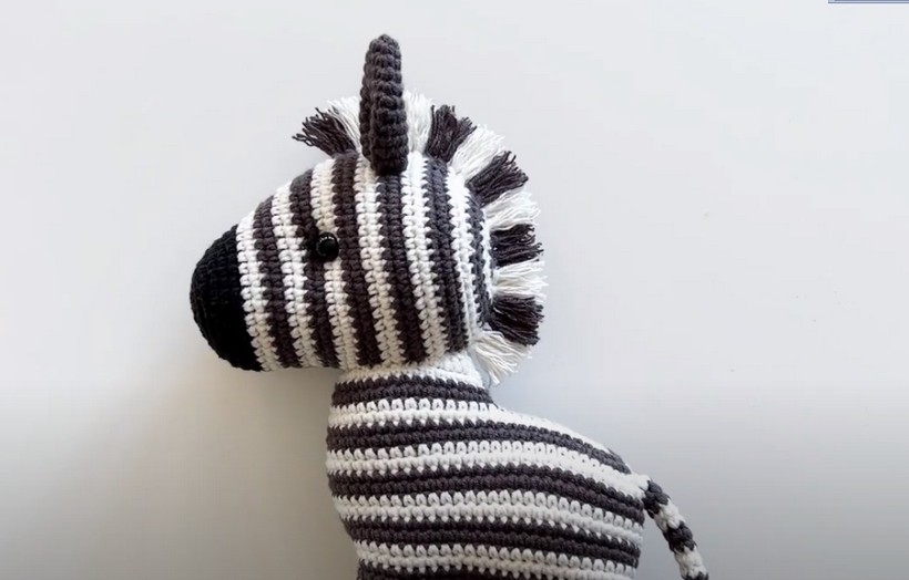 Amigurumi Raya The Zebra